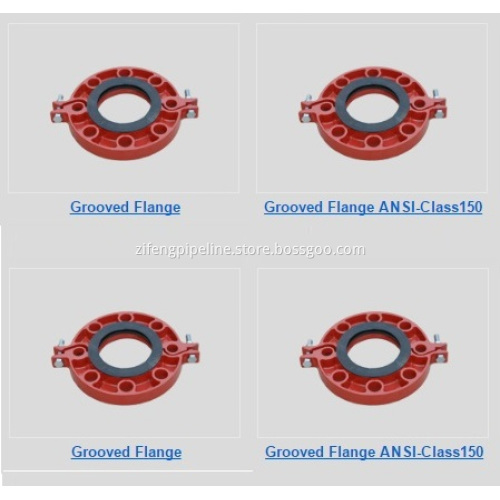 Ductile Iron Grooved Flange
